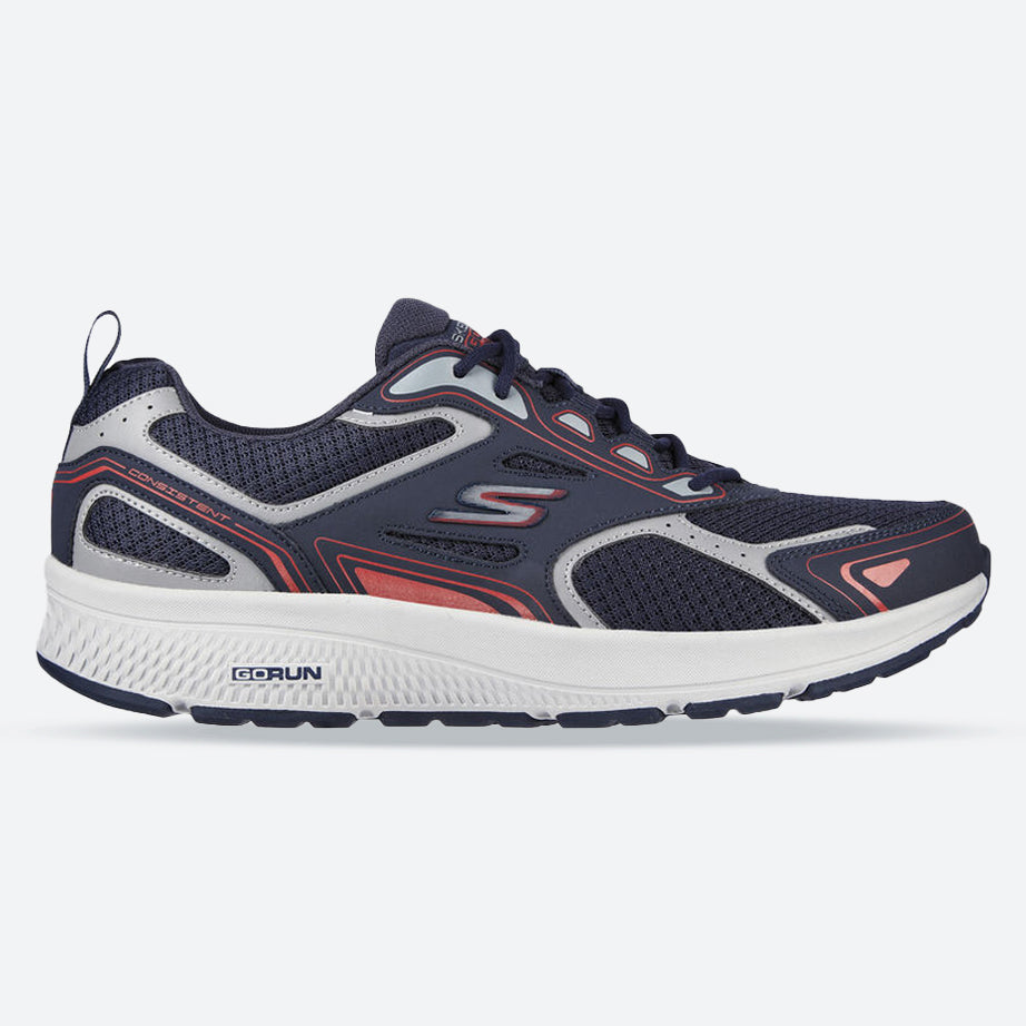 Men's Wide Fit Skechers 220034 Go Run Consistent Running Trainers - Goga Mat