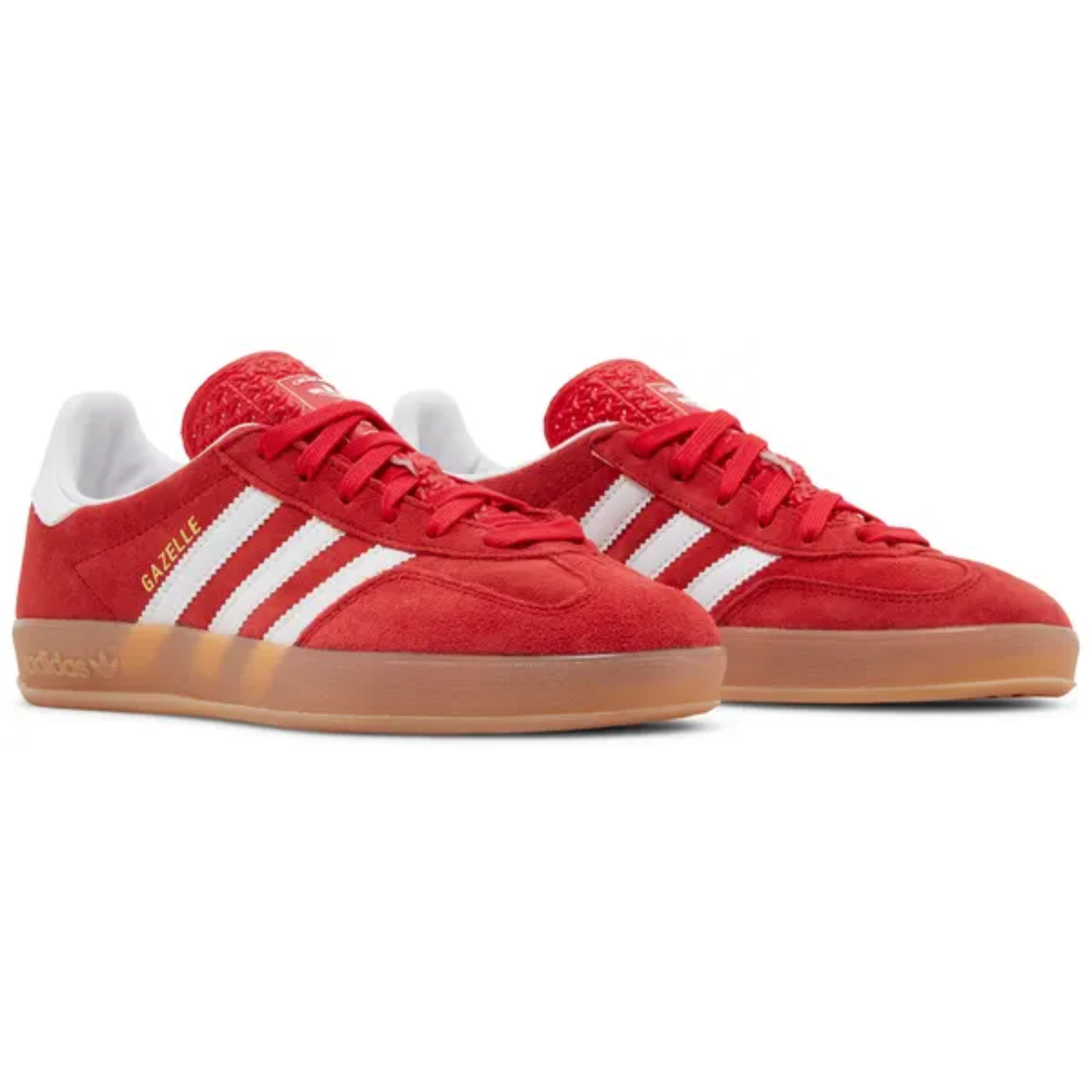 Adidas Originals Men's Red Gazelle Indoor Sneakers, JI2063 (No Box)