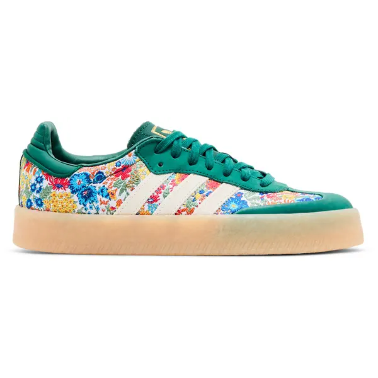 Adidas Originals Women's Green Liberty London x Sambae Shoes, JH7289 (No Box)