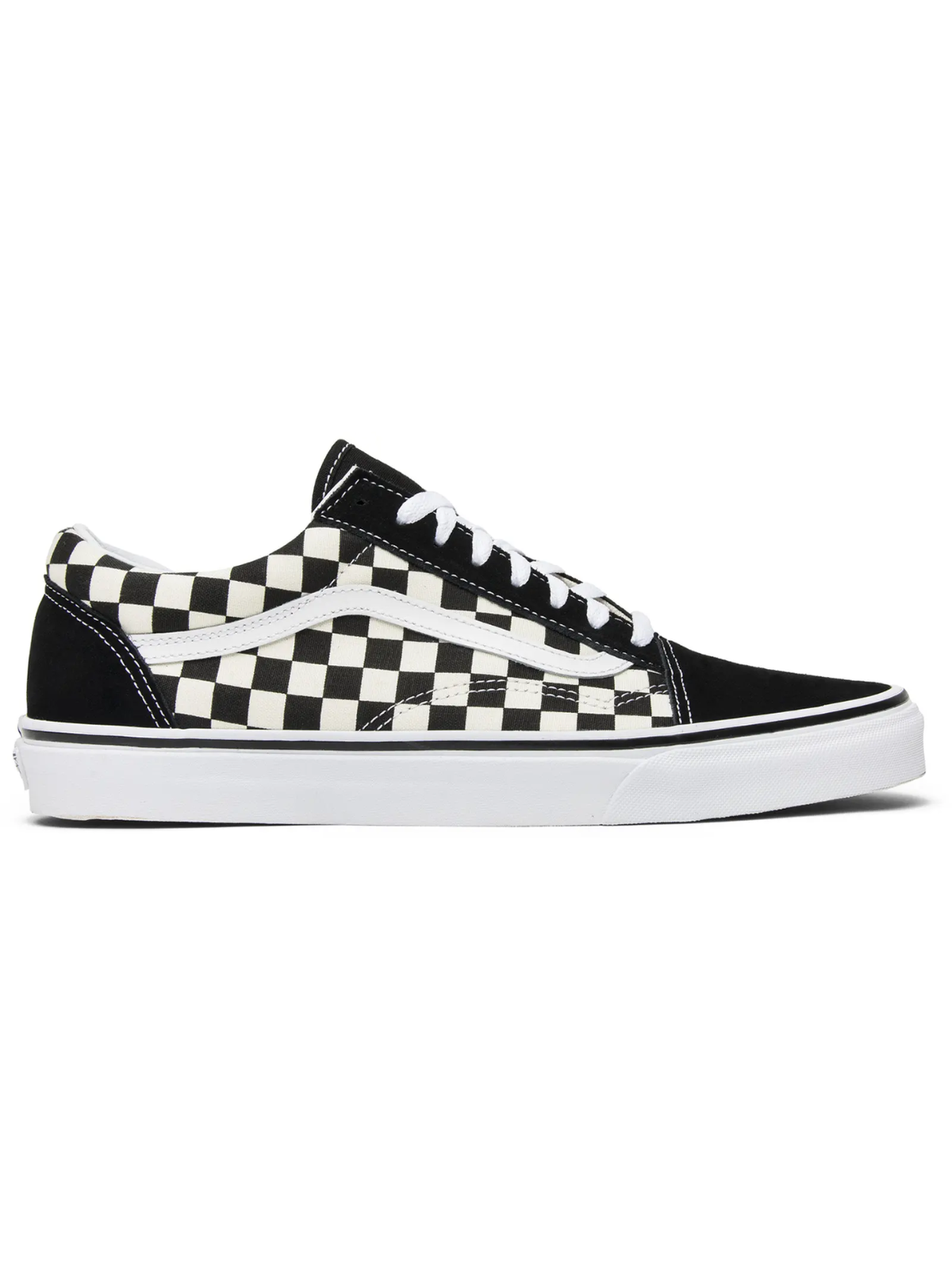 Vans Mens Old Skool Sneakers, Black / White Checkerboard, VN0A38G1P0S