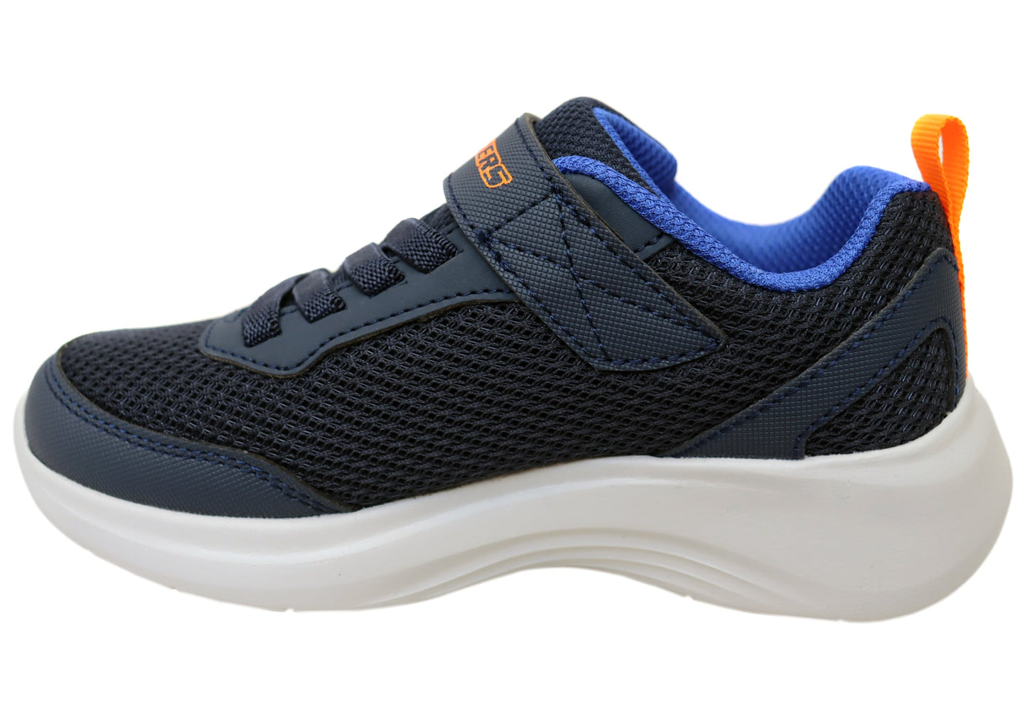 Skechers Boys Kids Selectors Reset Achieved Shoes Navy Blue