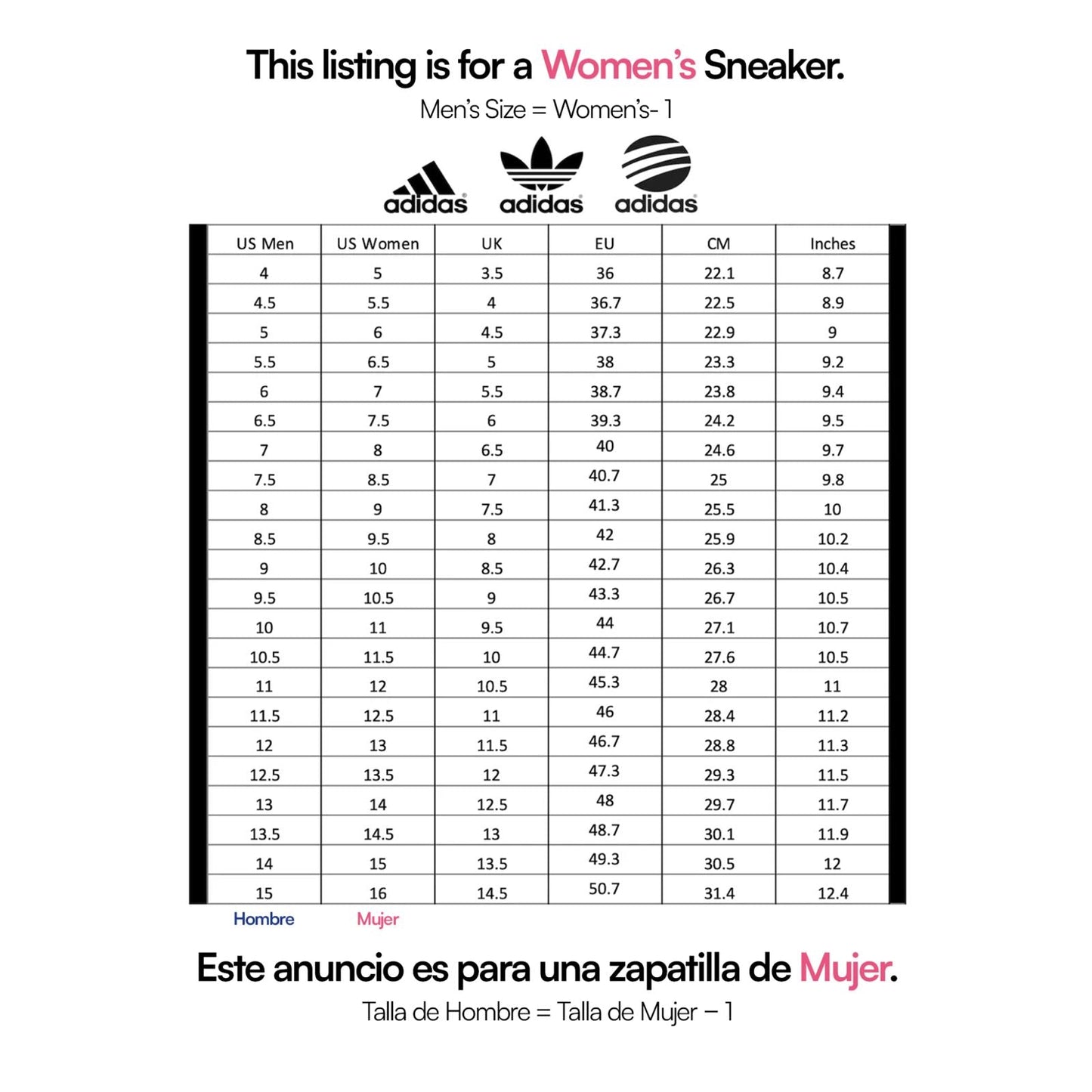 Adidas Women's White/Black Run 72 Sneakers, IH8594 (No Box)
