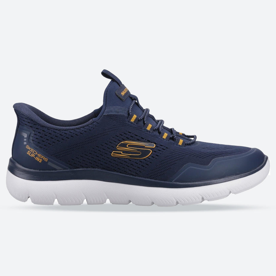 Men's Wide Fit Skechers 233045 Slip-ins Summits Top Rate Trainers