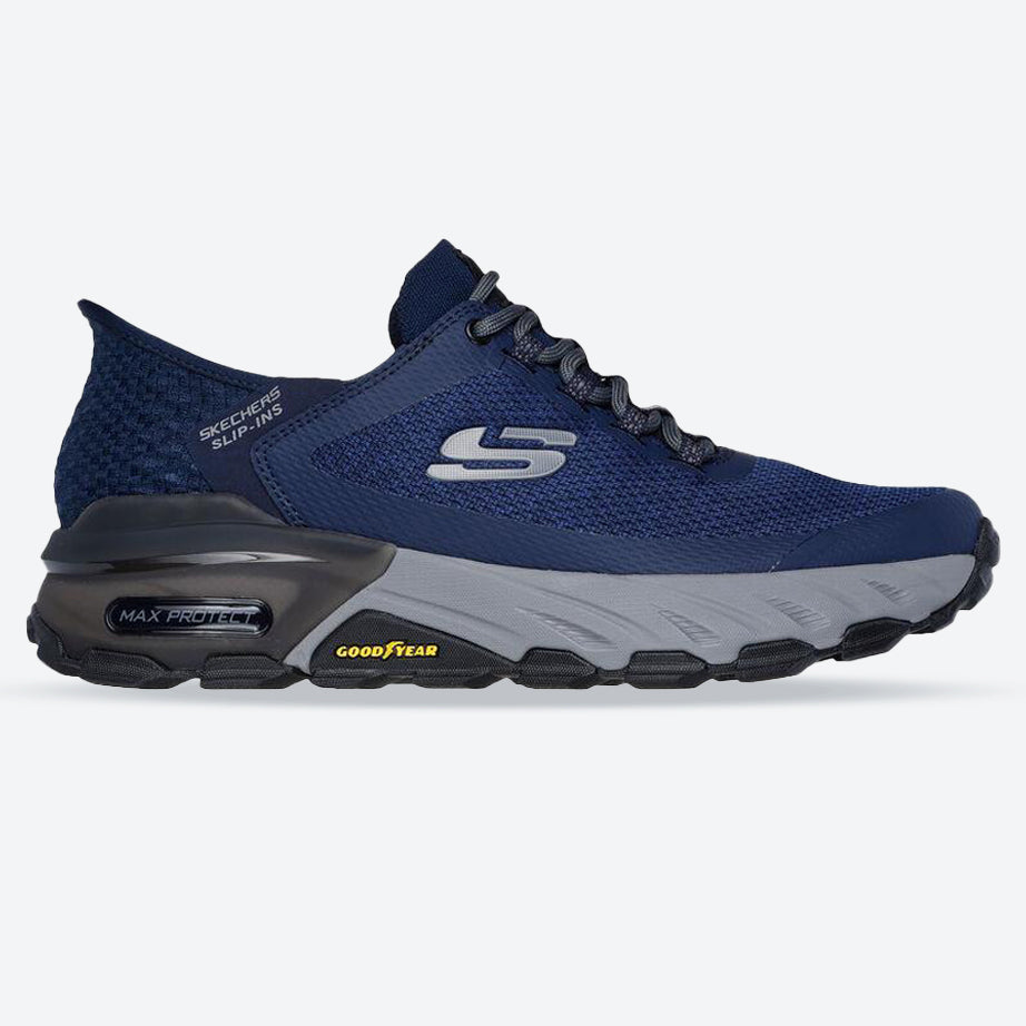 Men's Wide Fit Skechers 237309 Slip-ins Max Protect Assembly Trainers