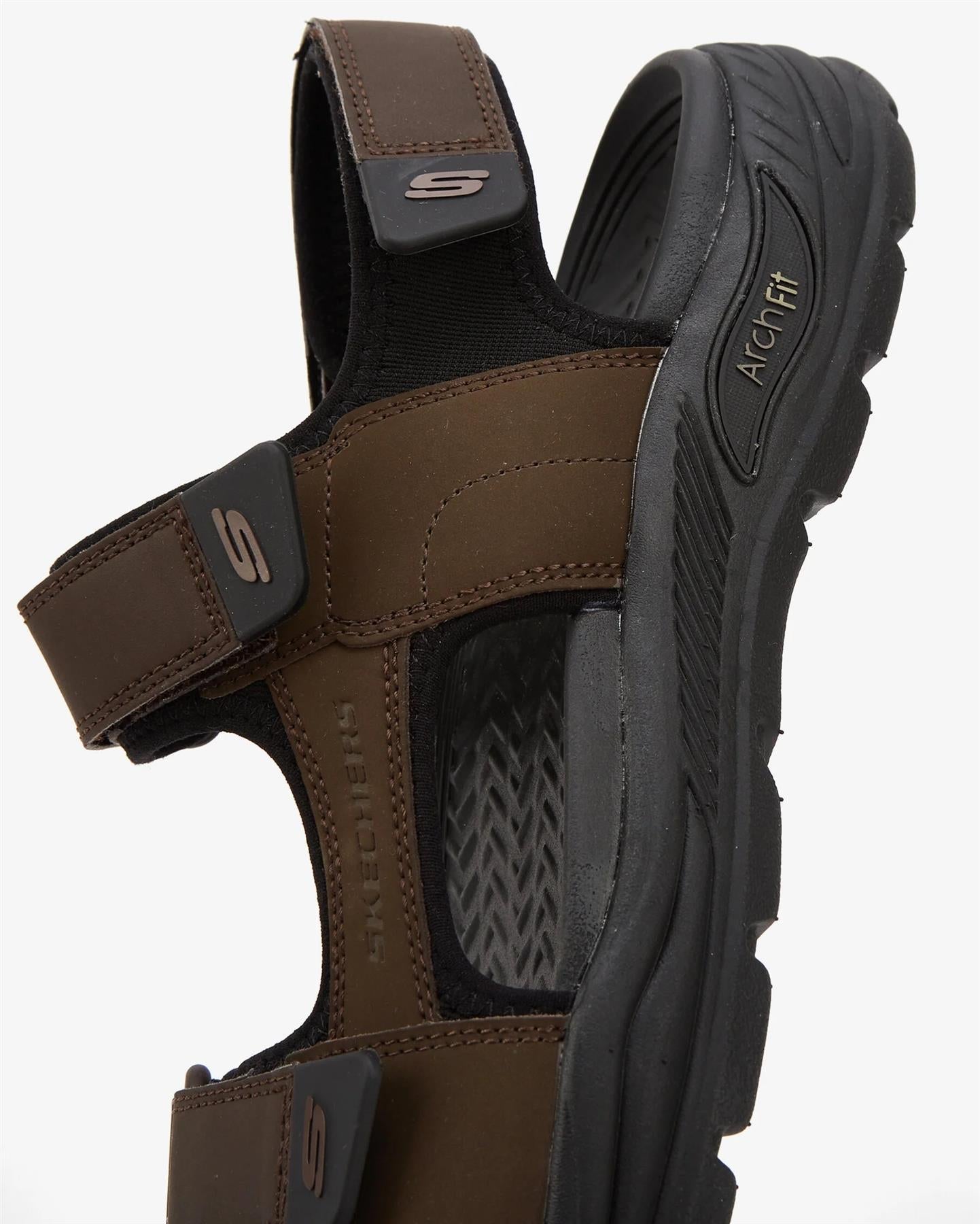 Men's Wide Fit Skechers 204349 Motley SD Kontra Sandals