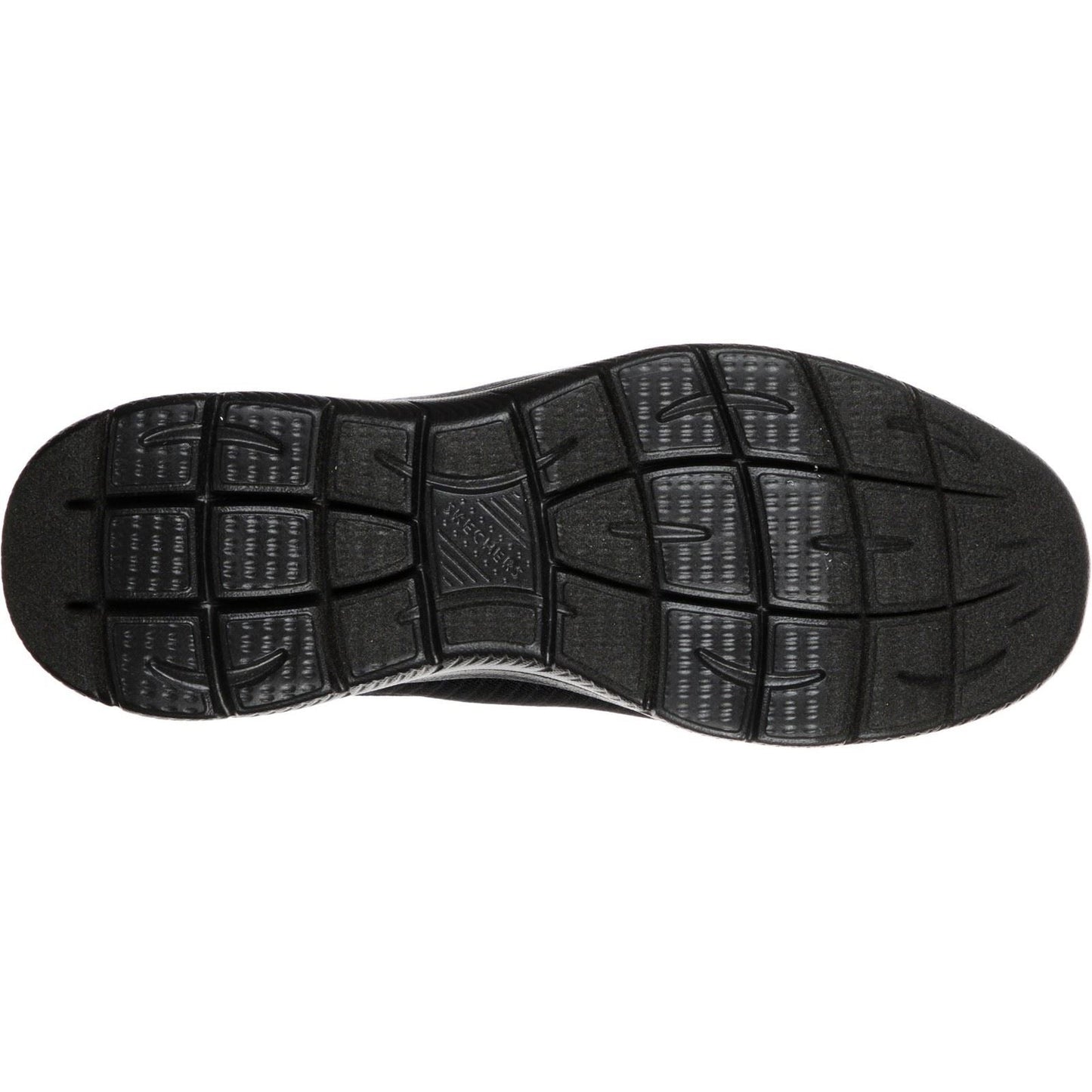Men's Wide Fit Skechers 52811 Summits Slip On Sports Trainers - Black