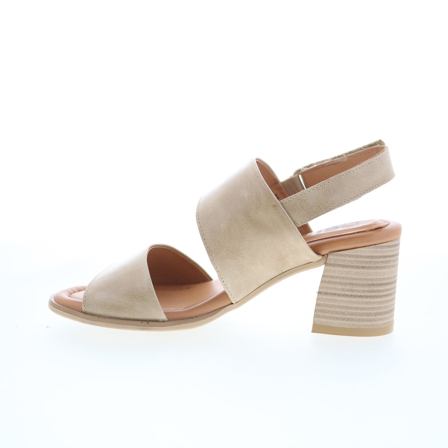 Miz Mooz Rorie Womens Gray Leather Strap Pumps Heels Shoes