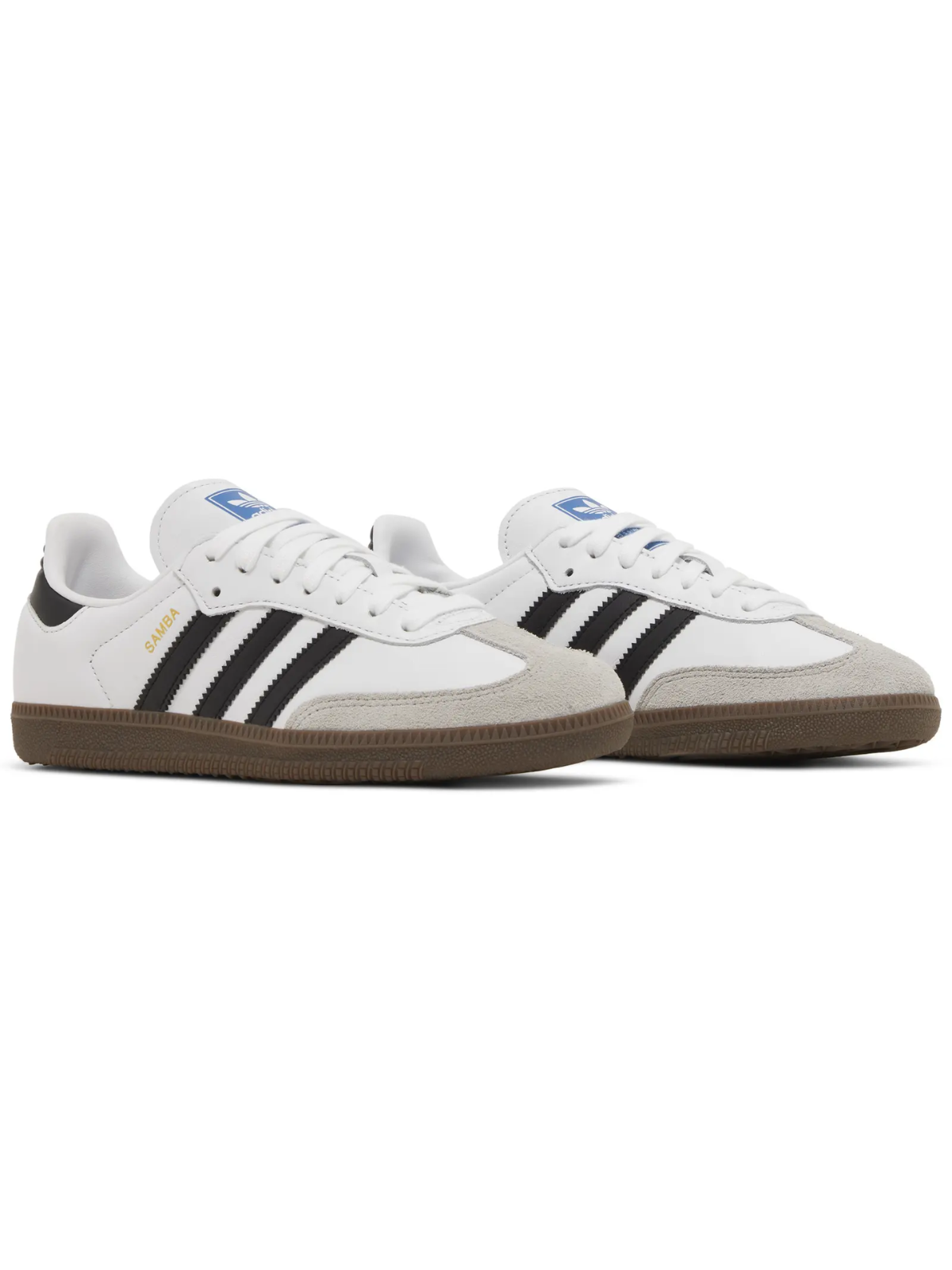 Adidas Originals Women's Samba OG Sneakers, White, IG9030 (Damaged Box)