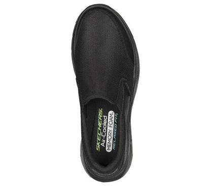 Men's Wide Fit Skechers 232515 Equalizer 5.0 Persistable Trainers - Black