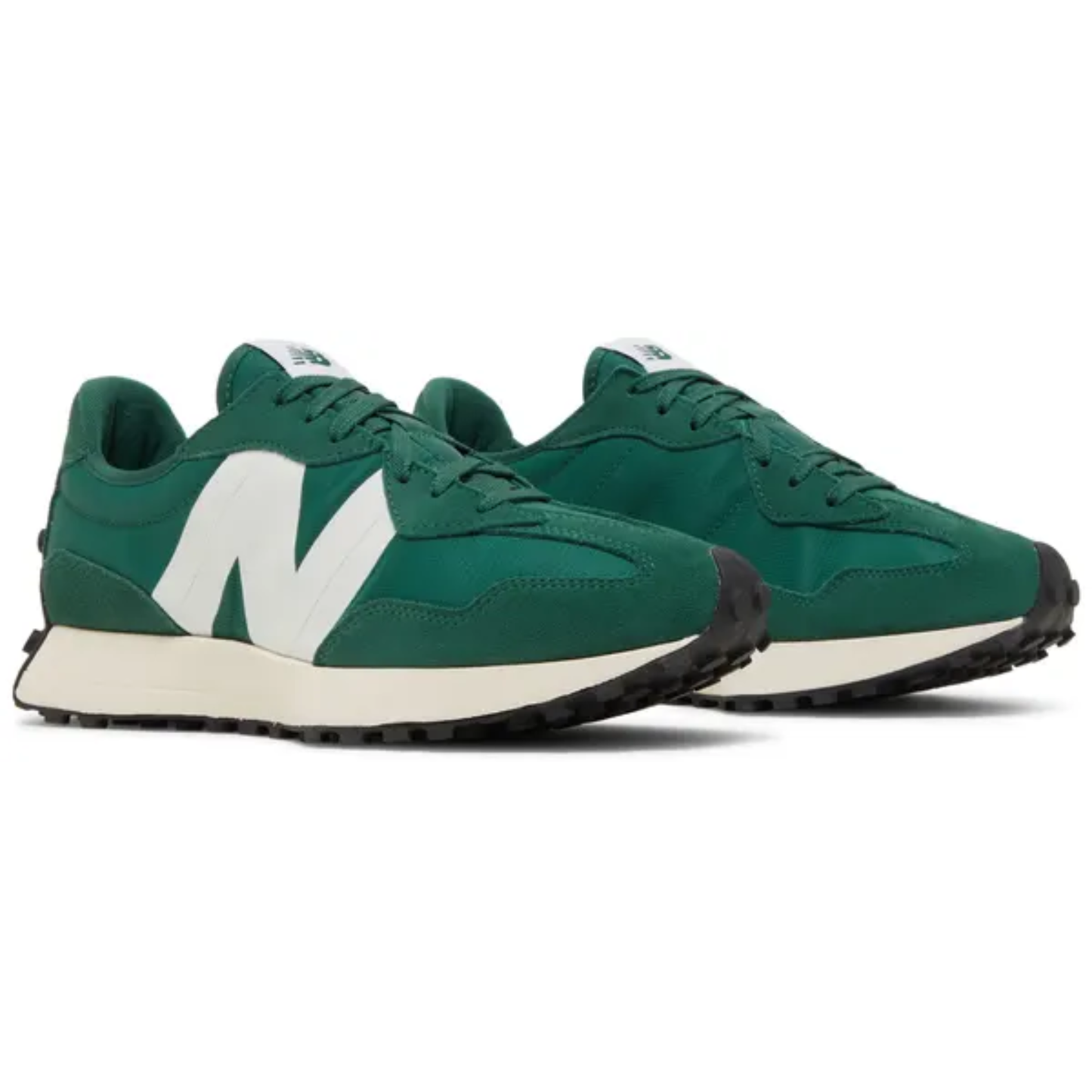 New Balance Men's Green Team Forest 327 Sneakers, MS327GB