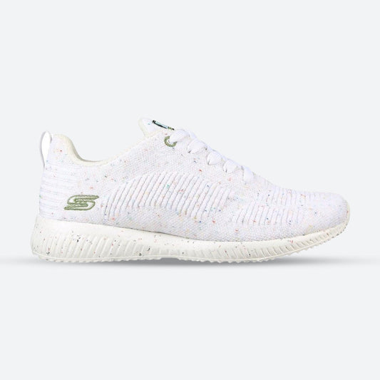 Womens Wide Fit Skechers Bobs Squad Reclaim Life 117282 Walking Trainers