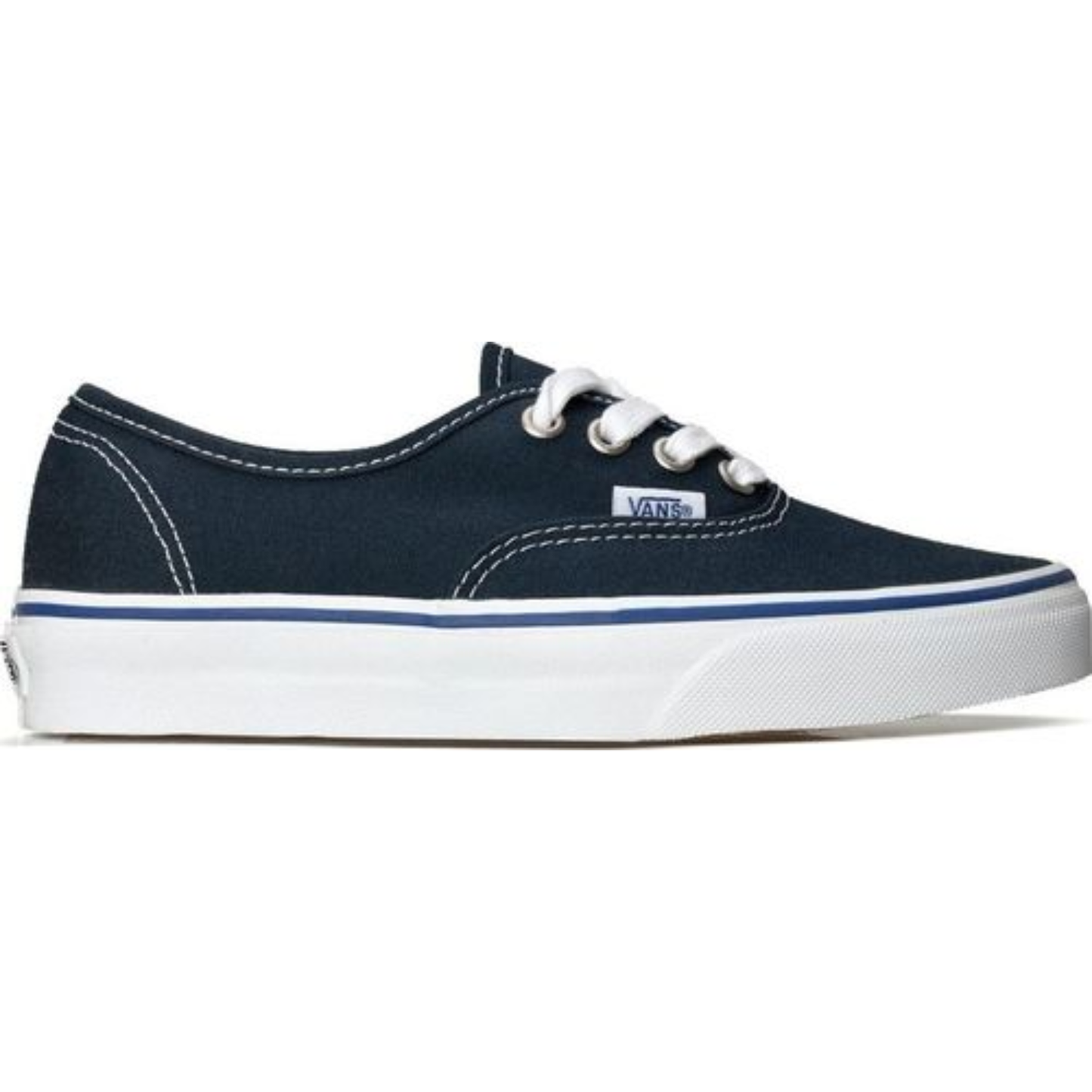 Vans Mens Blue Authentic Midnight Sneakers, VN0004MLJPV