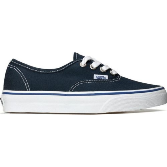 Vans Mens Blue Authentic Midnight Sneakers, VN0004MLJPV
