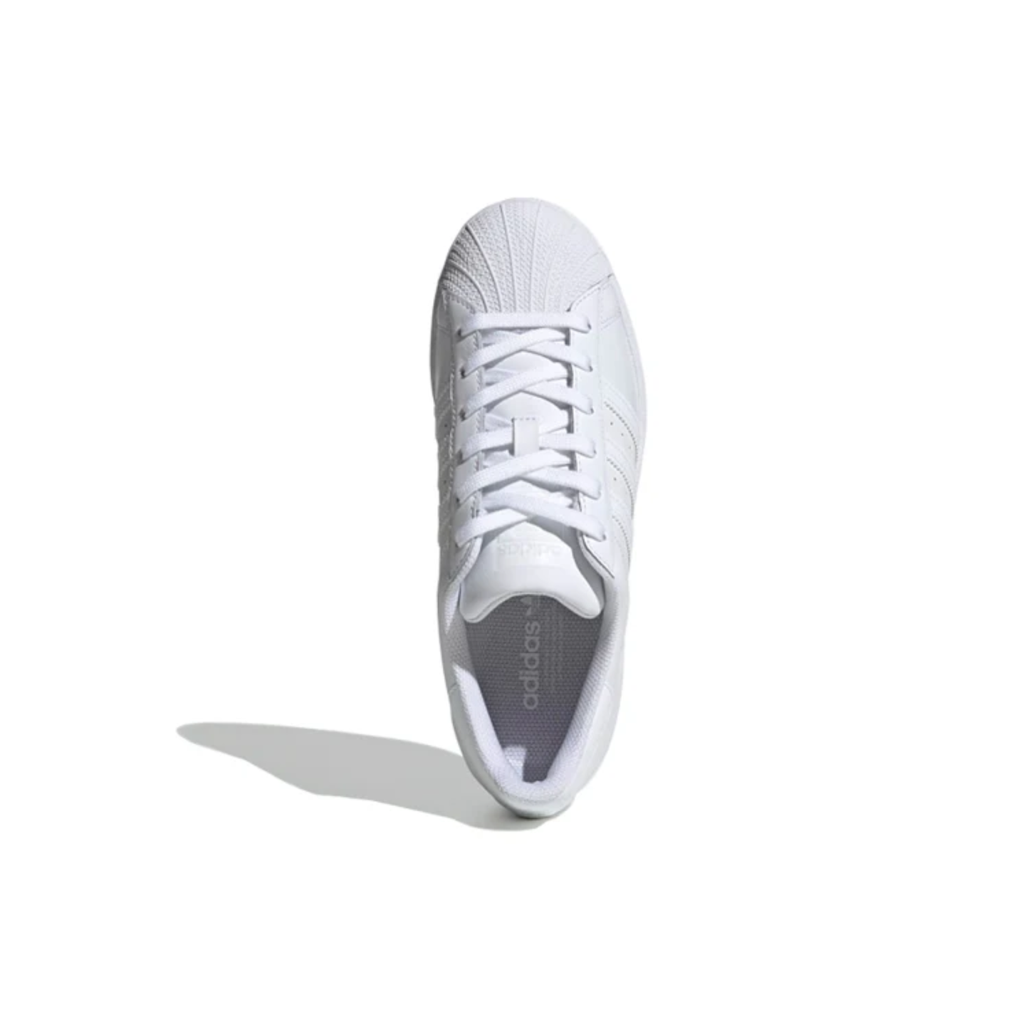 Adidas Womens Superstar 'Triple White' Sneakers, FV3285