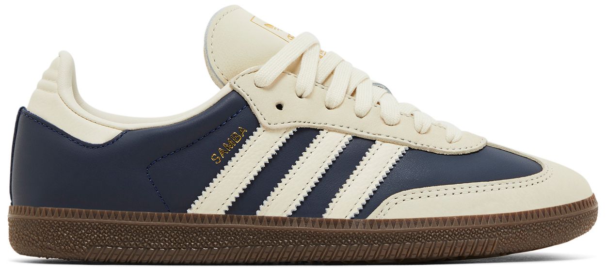 Adidas Originals Men's Blue Samba OG Sneakers, IG1968 (Damaged Box)