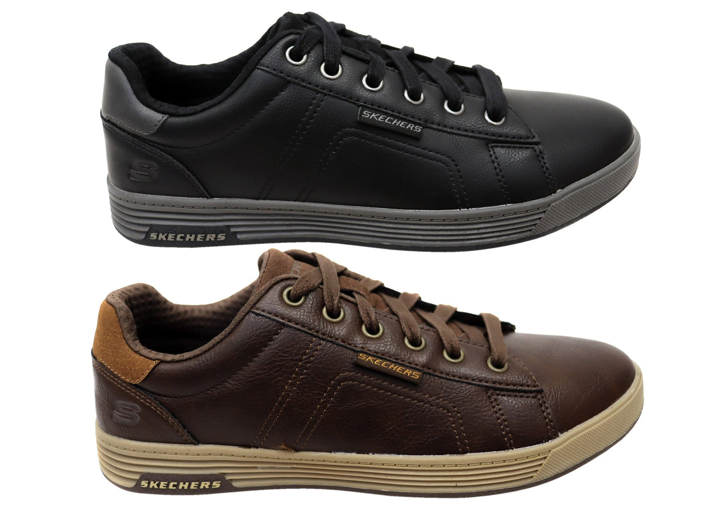 Skechers Mens Cavell Hensley Comfortable Lace Up Casual Shoes