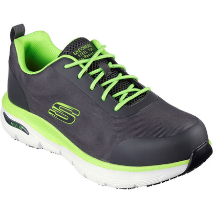 Men's Wide Fit Skechers 200086EC Arch Fit Ringstap Safety Trainers