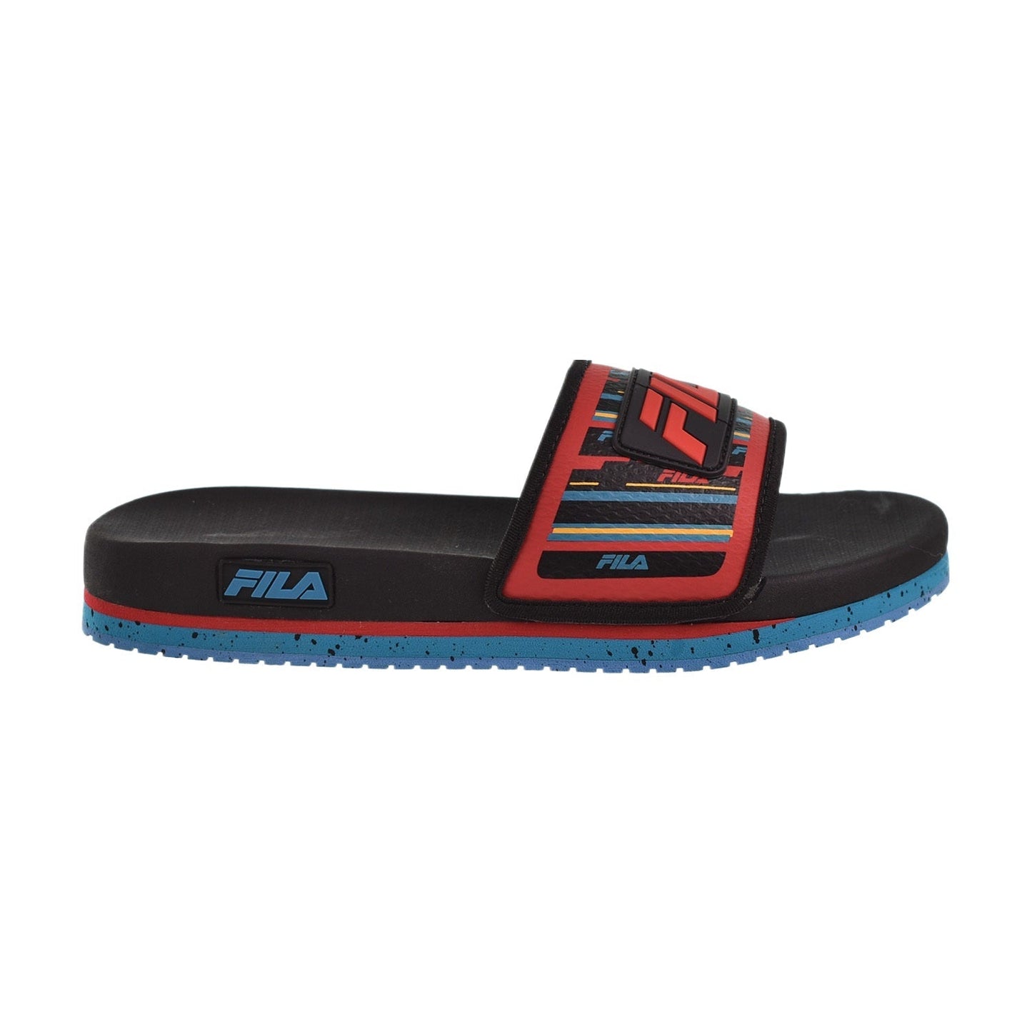 Fila Lunar Men's Slide Sandals Black-Capri Breeze-Fila Red