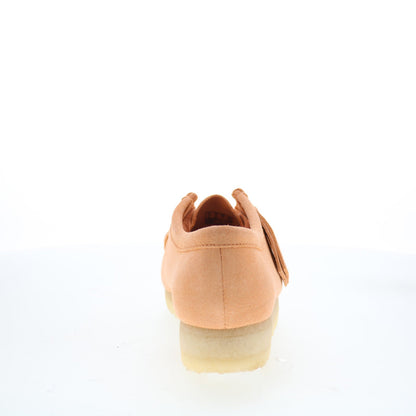 Clarks Wallabee 26180671 Womens Orange Oxfords & Lace Ups Casual Shoes