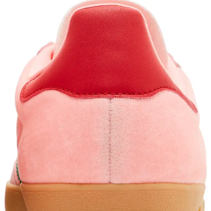 Adidas Womens Pink Gazelle Indoor 'Glow Pink Court Green' Sneakers,' JI2713