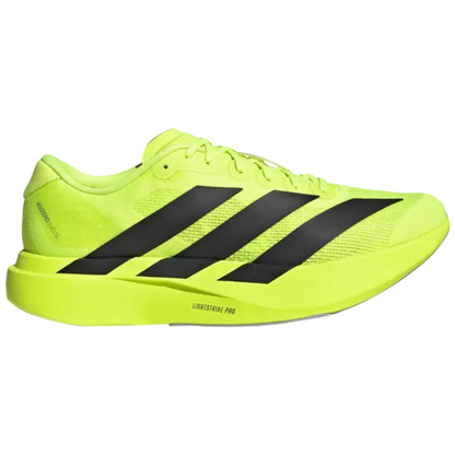 Adidas Men's Green Adizero Evo SL 'Lucid Lemon' Sneakers, JR3416 (No Box)