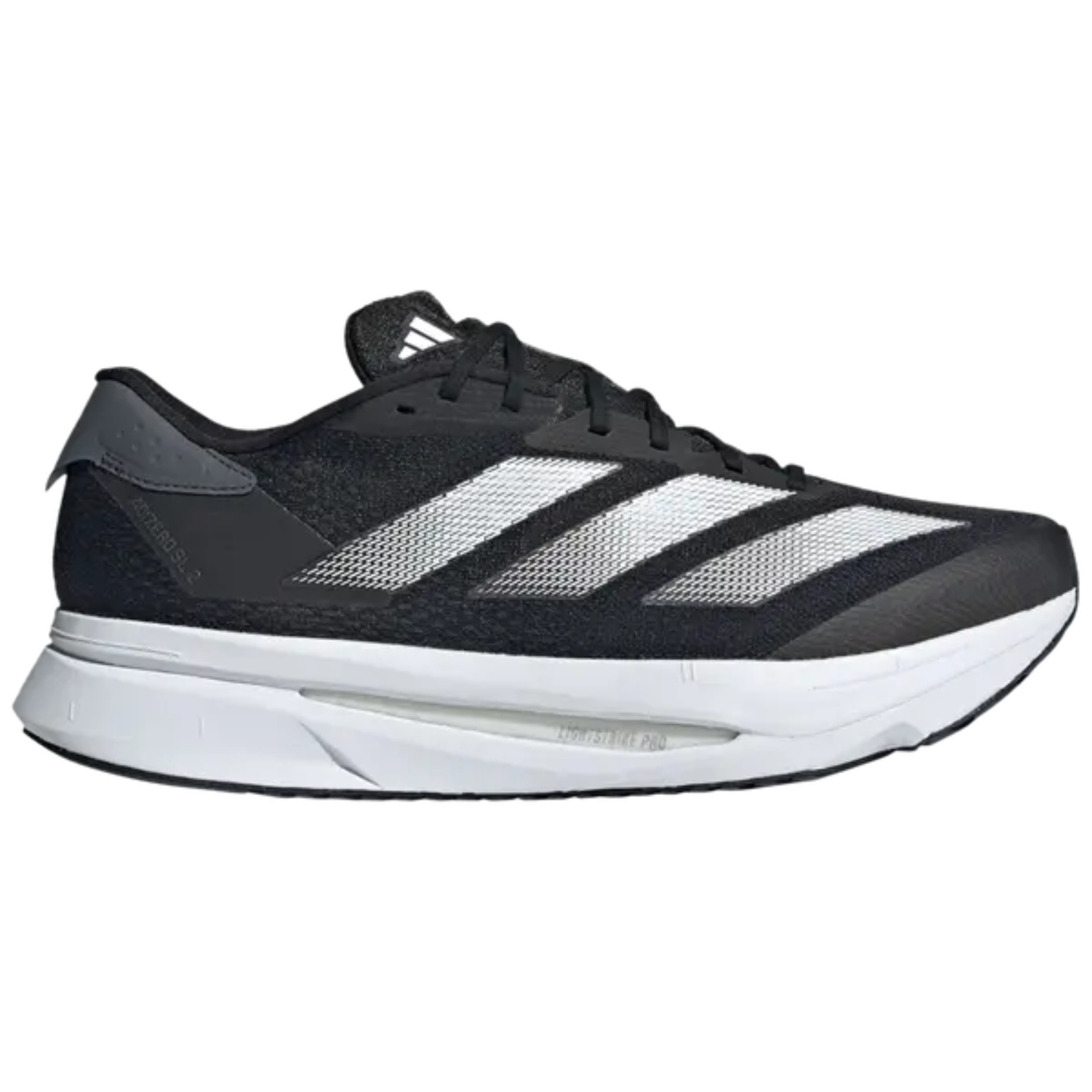 Adidas Men's Black/White Adizero SL2 Wide Sneakers, IF1181 (No Box)