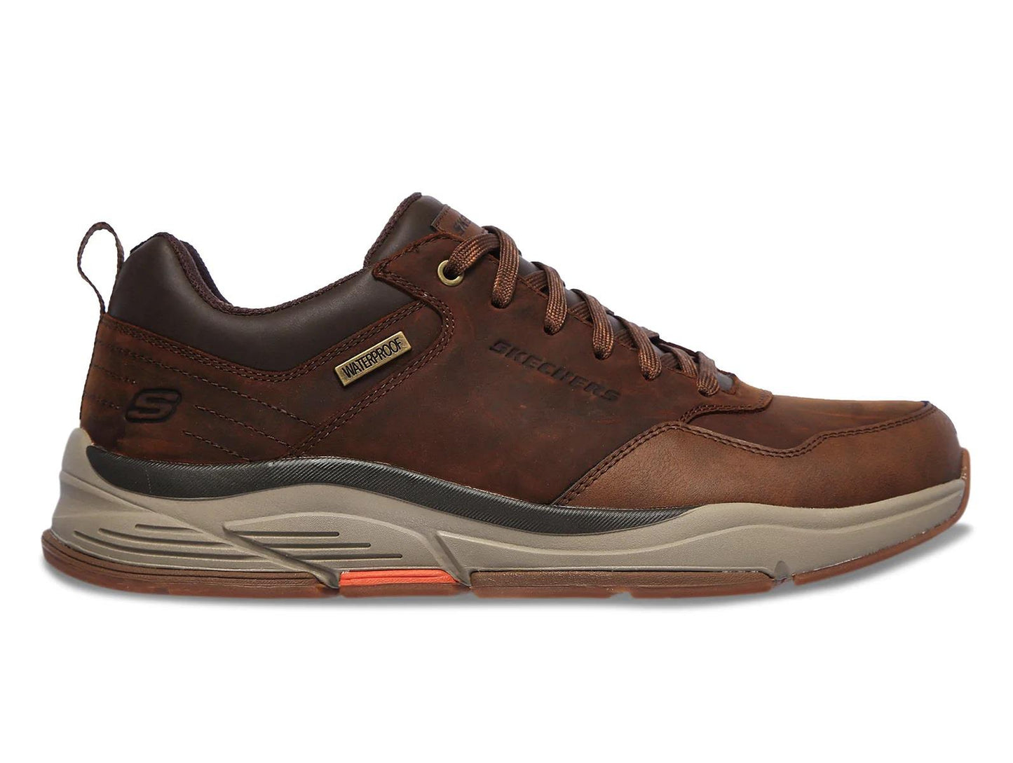 Men's Wide Fit Skechers 210021 Benago Hombre Walking Trainers