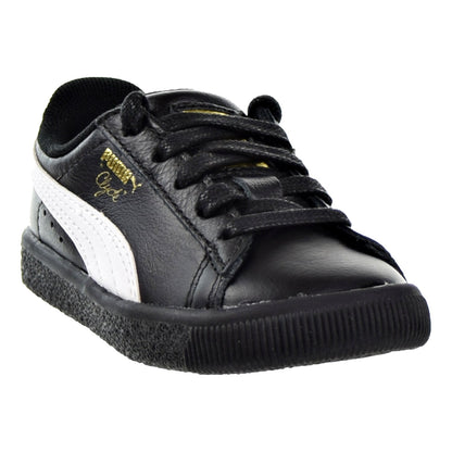 Puma Clyde Core L Foil Toddler Shoes Puma Black/Puma White