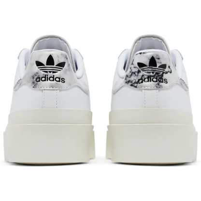 Adidas Women's White/Gold Metallic Superstar Bonega Sneakers, GY1485 (No Box)