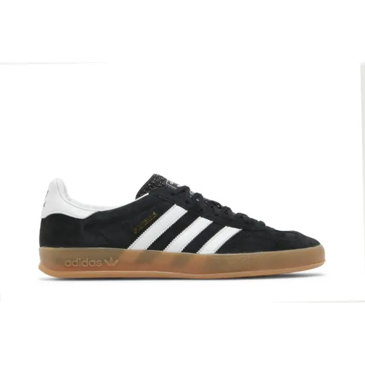 Adidas Men's Black Gazelle Indoor Sneakers, H06259