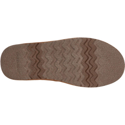 Men's Relaxed Fit Skechers 66094 Renten Palco Slippers - Tan