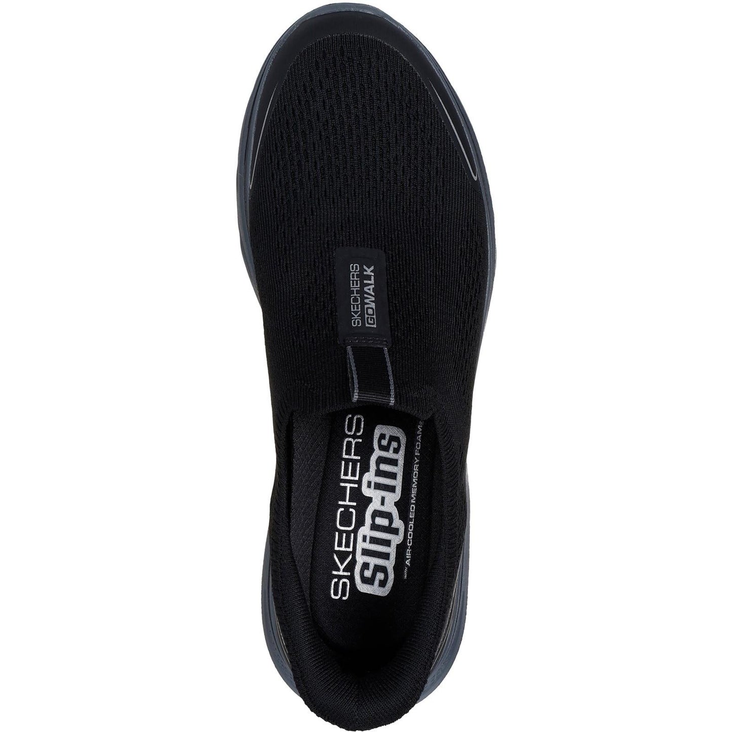 Men's Wide Fit Skechers 216553 Slip-ins Go Walk 7 Easy On Evolution Trainers