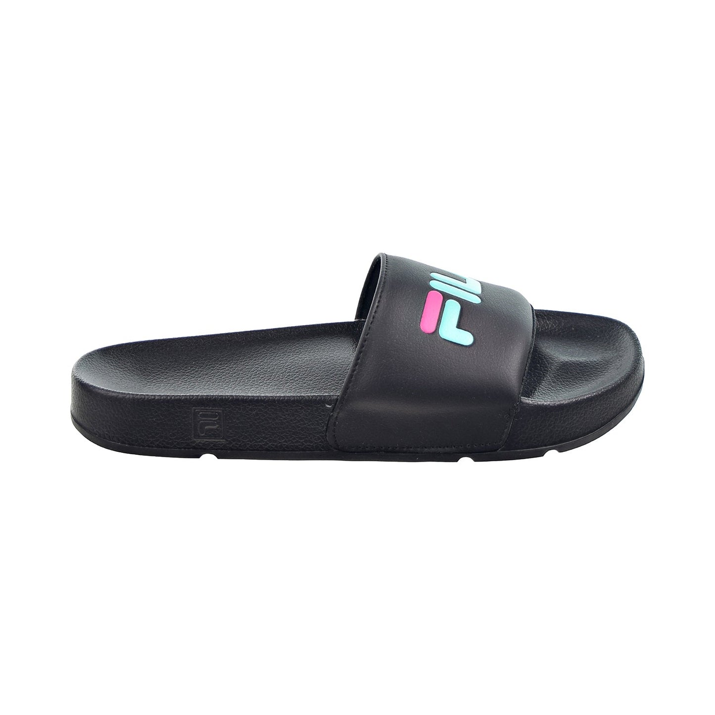 Fila Drifter Women's Slide Sandals Black-Cockatoo-Magenta