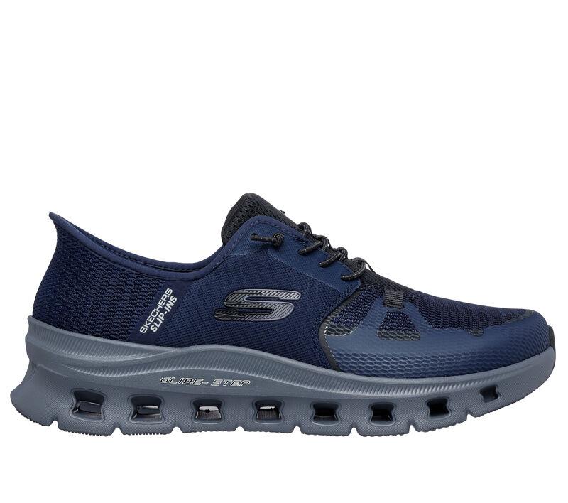 Men's Wide Fit Skechers 232930W Slip-ins Glide Step Pro Trainers