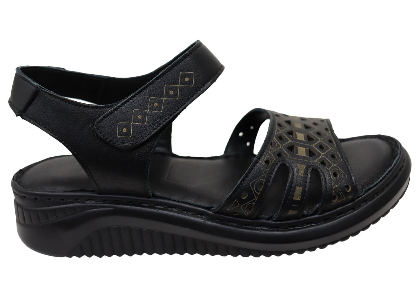 Orizonte Danti Womens Comfortable European Leather Sandals