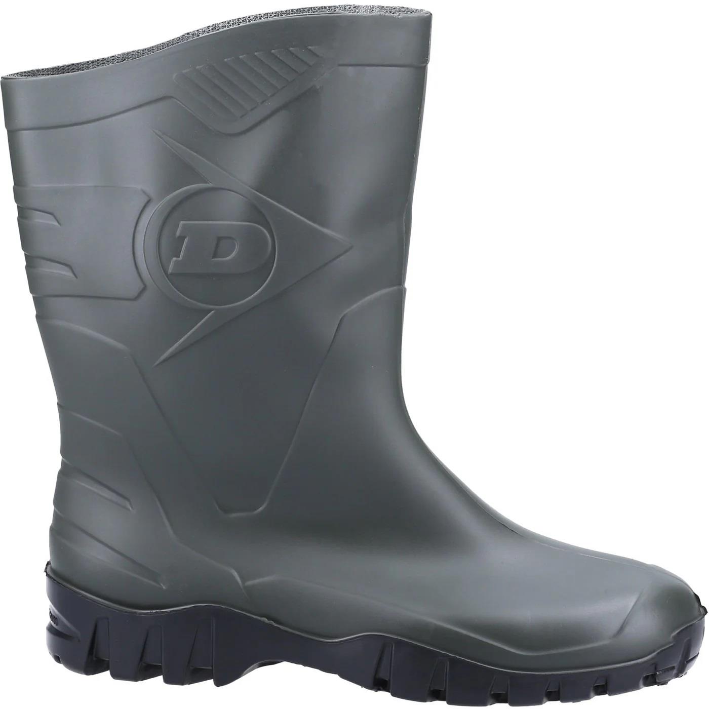 Men's Wide Fit Dunlop Dee Calf Length Wellington Boots W116A