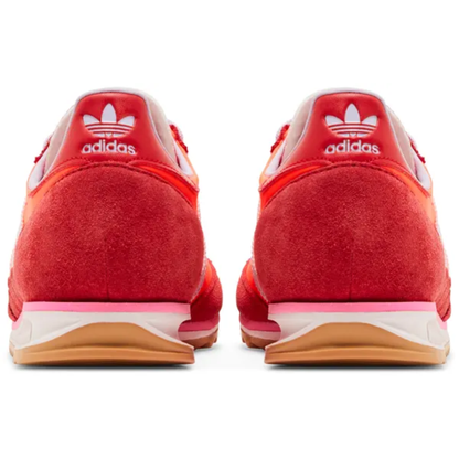 Adidas Originals Women's Red/Lavender SL72 OG Sneakers, JH7392 (No Box)