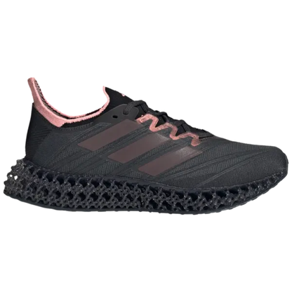 Adidas Women's Grey 4DFWD 4 'Carbon Preloved Crimson' Sneakers, IE8403 (No Box)