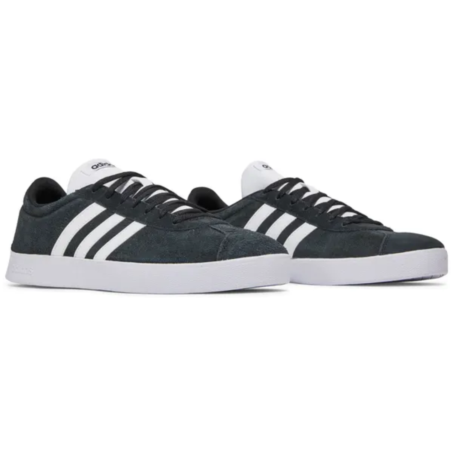 Adidas Men's Black VL Court 2.0 Sneakers, DA9853 (No Box)