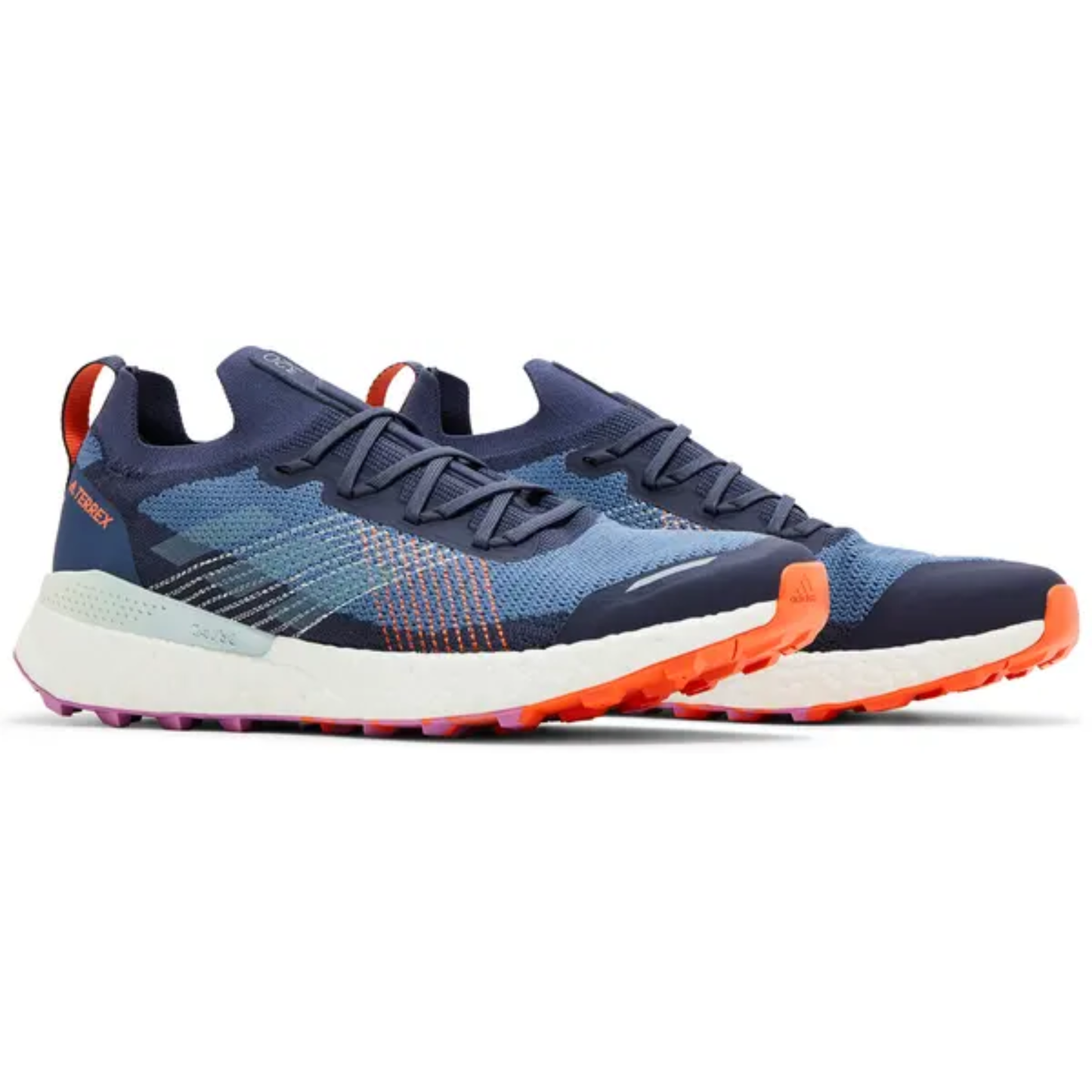 Adidas Mens Blue Terrex Two Sneakers, GY6140