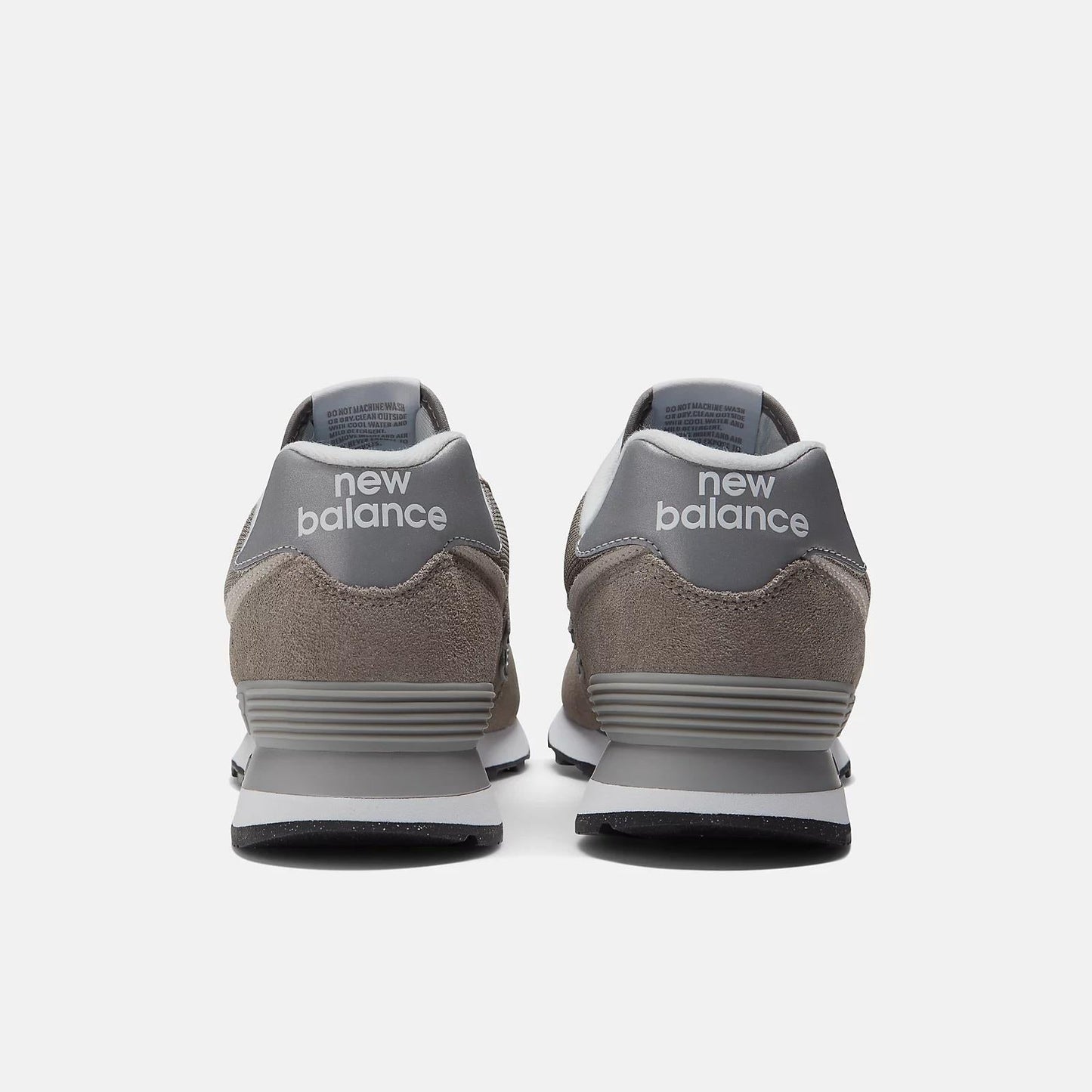 Men's Wide Fit New Balance ML574EVG Walking/Running Trainers - Exclusive - Grey ENCAP