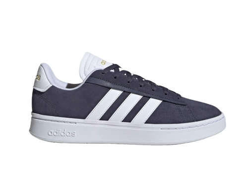 Adidas Men's Blue/Shadow Navy Grand Court Alpha Sneakers, IE1453