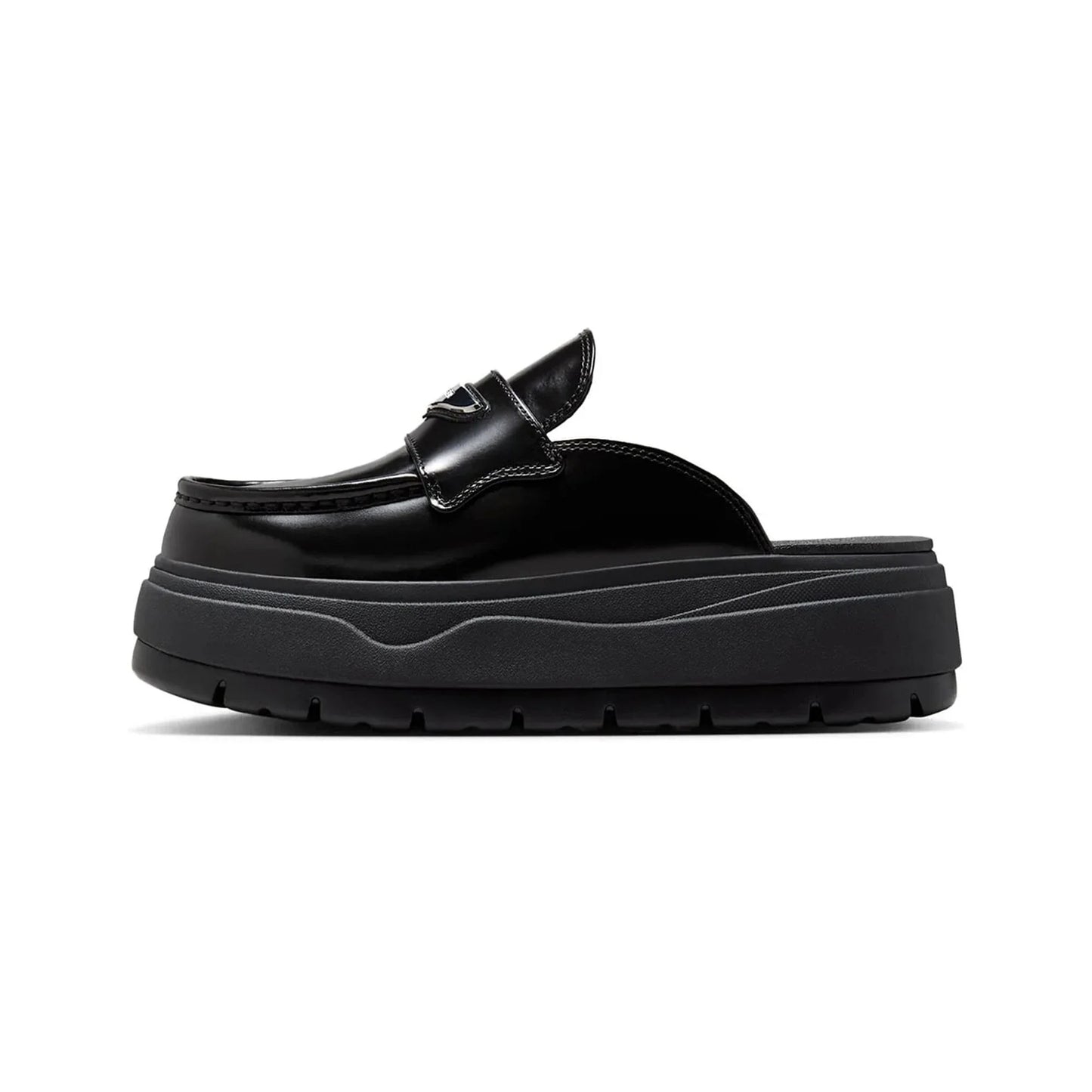 Air Jordan Mule 'Black Metallic Silver' Women's (2025)