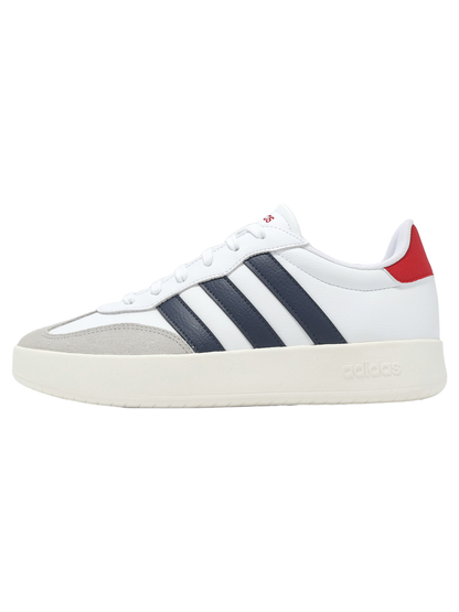 Adidas Men's White/Navy/Red Barreda Sneakers, IH1228