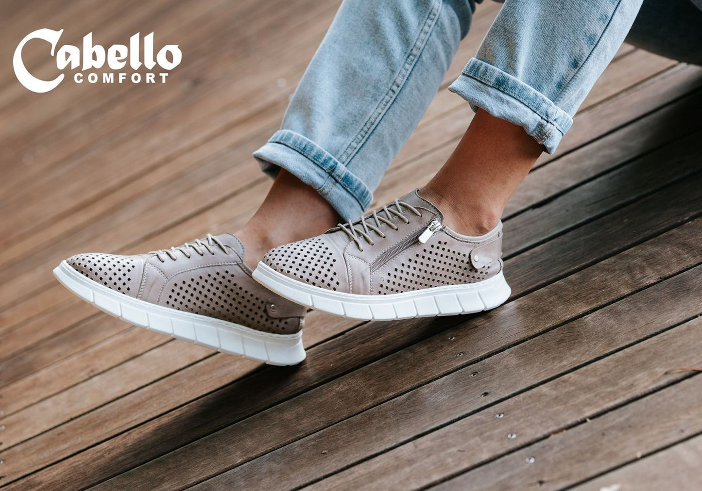 Cabello Comfort EG172 Womens Leather European Leather Casual Shoes