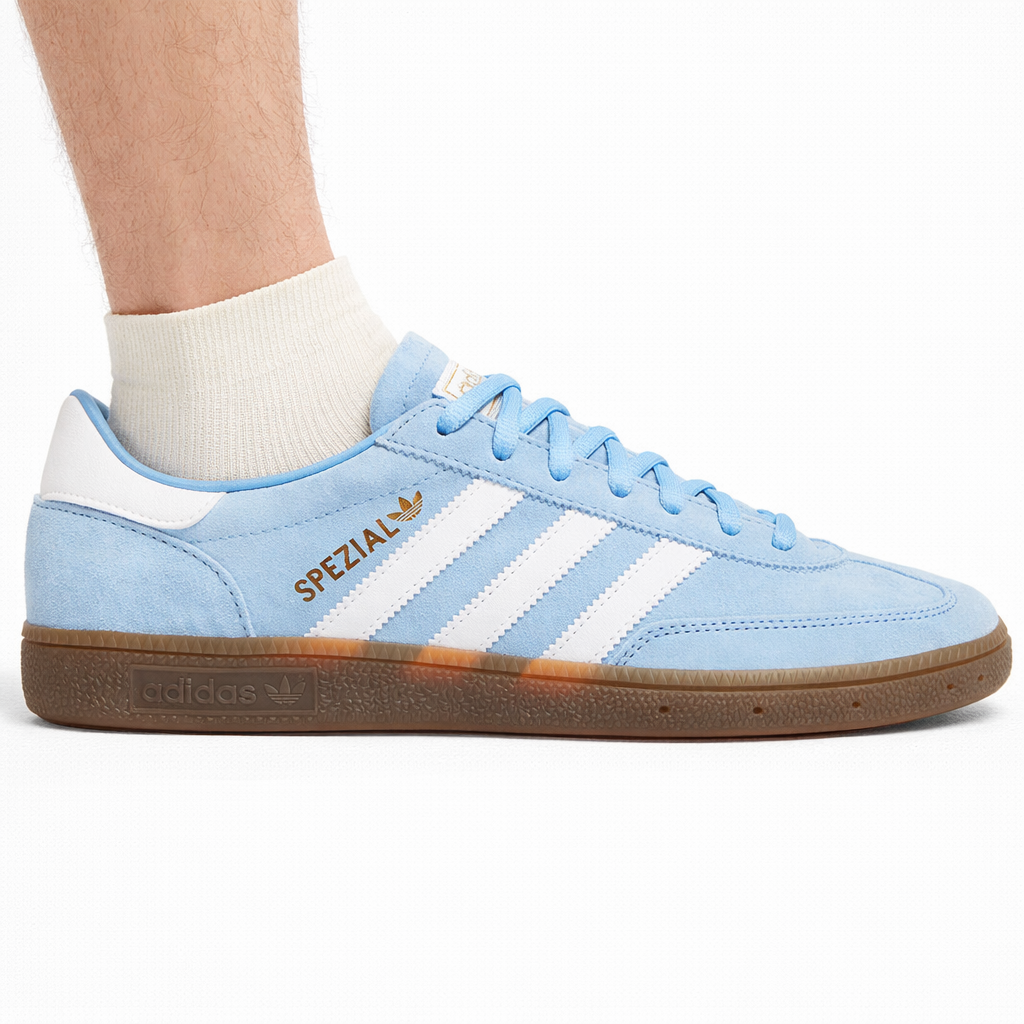 Adidas Orginals Men's Blue Handball Spezial Sneakers, BD7632 (No Box)