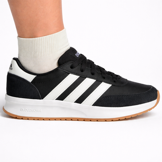 Adidas Originals Women's Black/White Run 72 Sneakers, IH8595 (No Box)