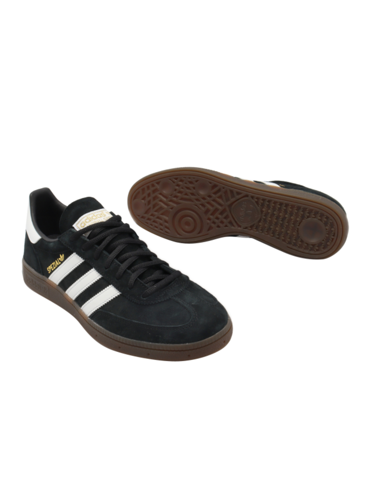 Adidas Originals Men's Handball Spezial Sneakers, Black and White, DB3021