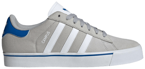 Adidas Originals Men's Grey Campus Vulc Sneakers, ID1362