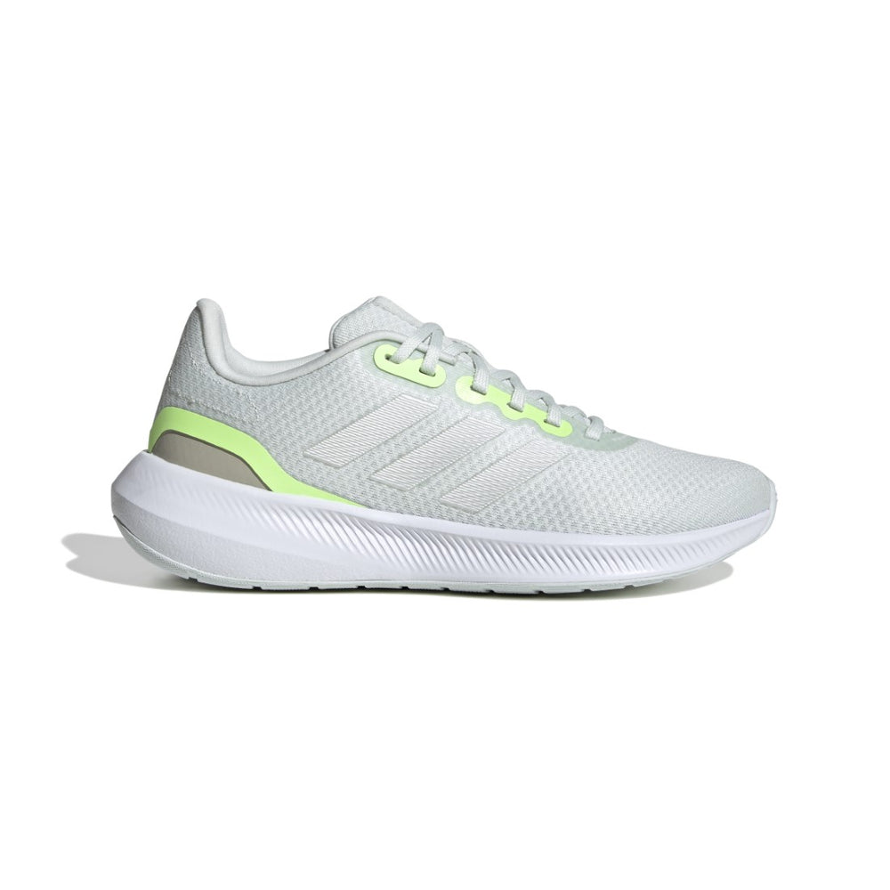 Adidas Women's White/Green Runfalcon Running Shoes, IE0750